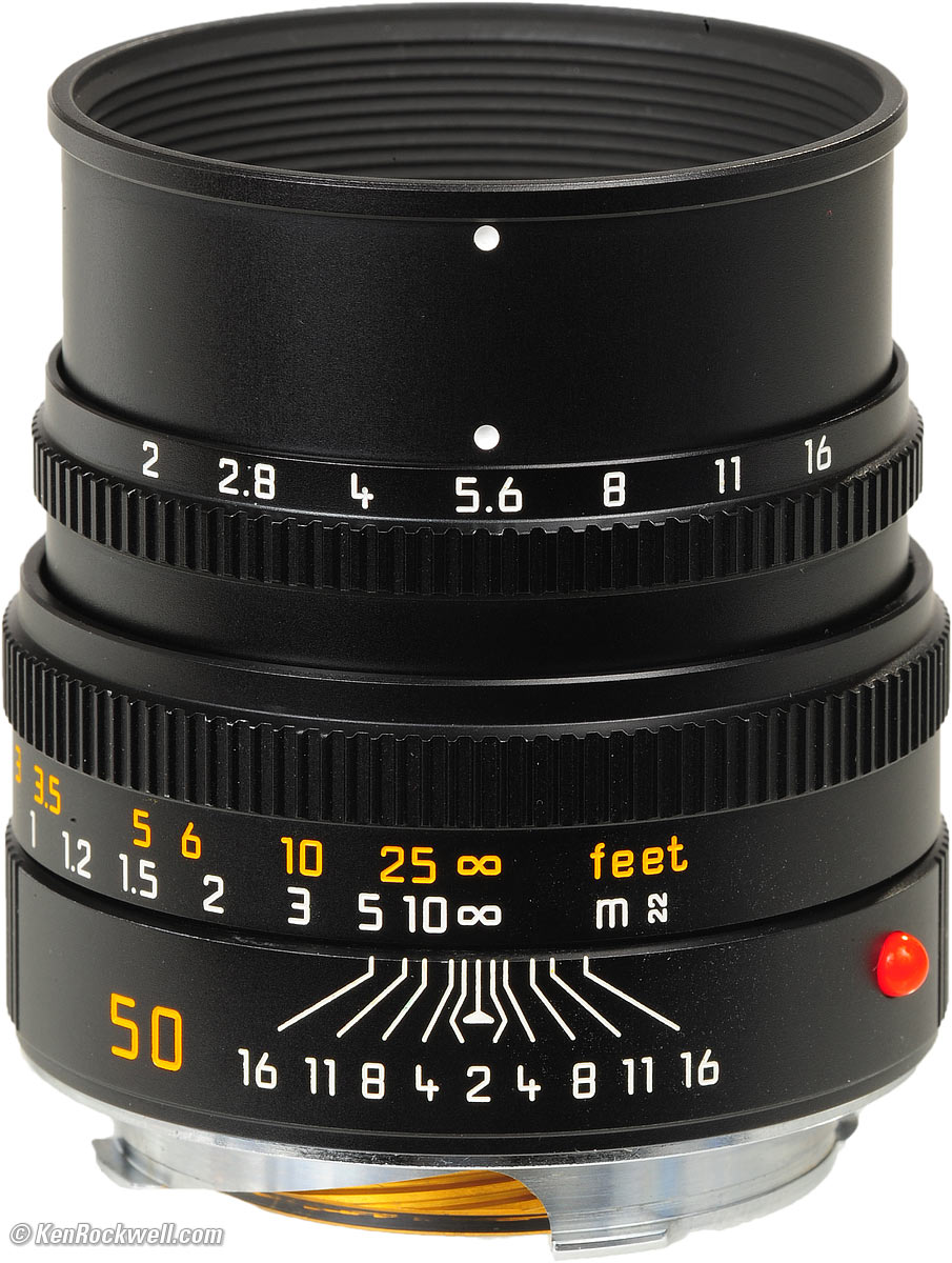 leica r 50mm summicron diameter for lens gear