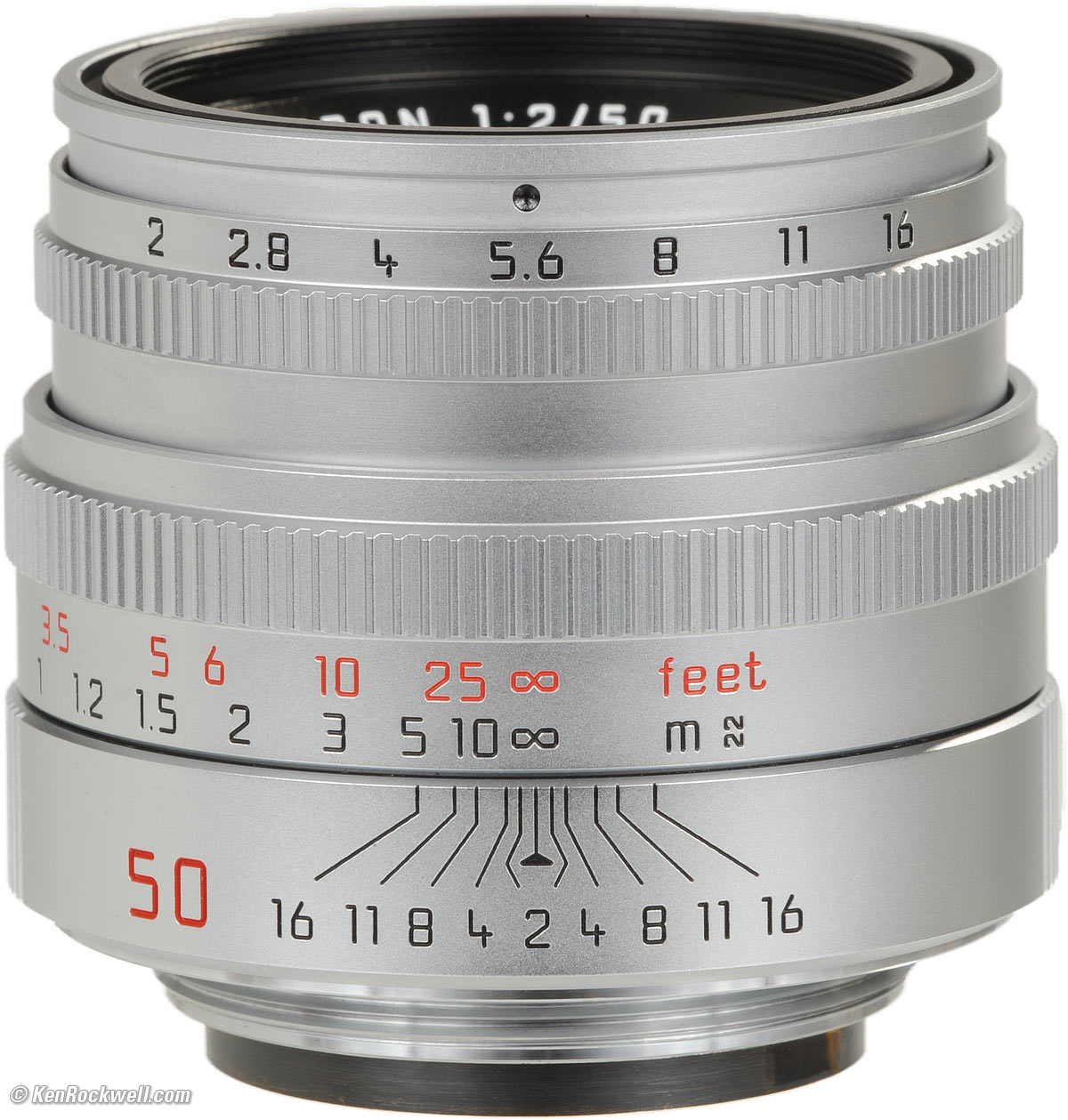 てなグッズや Leica 50mm f 2.0 Summicron-M シルバークローム マニュアルフォーカスレンズ 11816