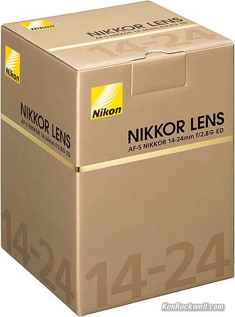 Nikon 14-24mm box