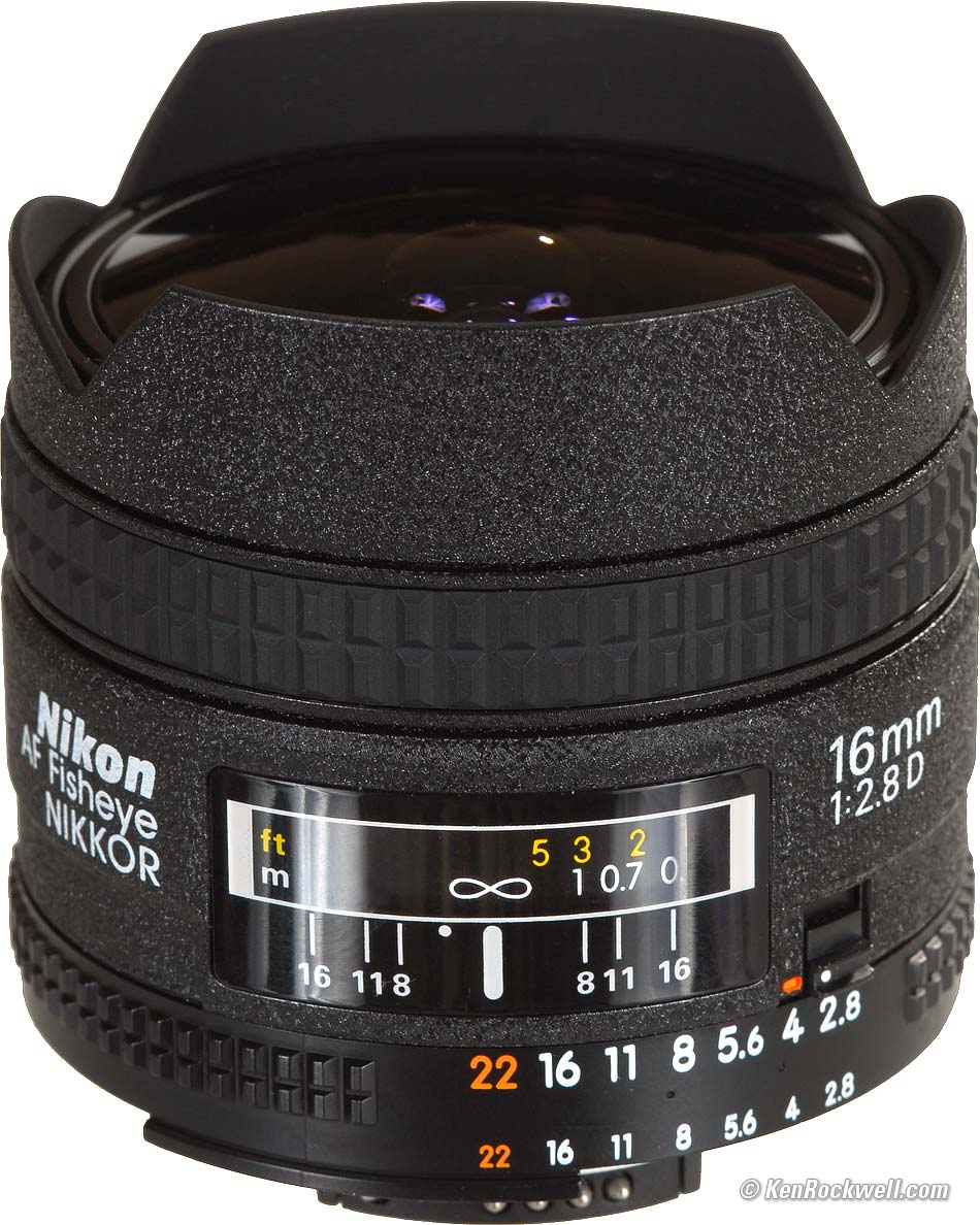 Nikon AF Fisheye 16mm 1:2.8D ニコン 匿名配送-