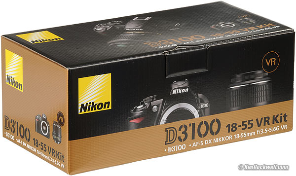 Boxed Nikon D3100