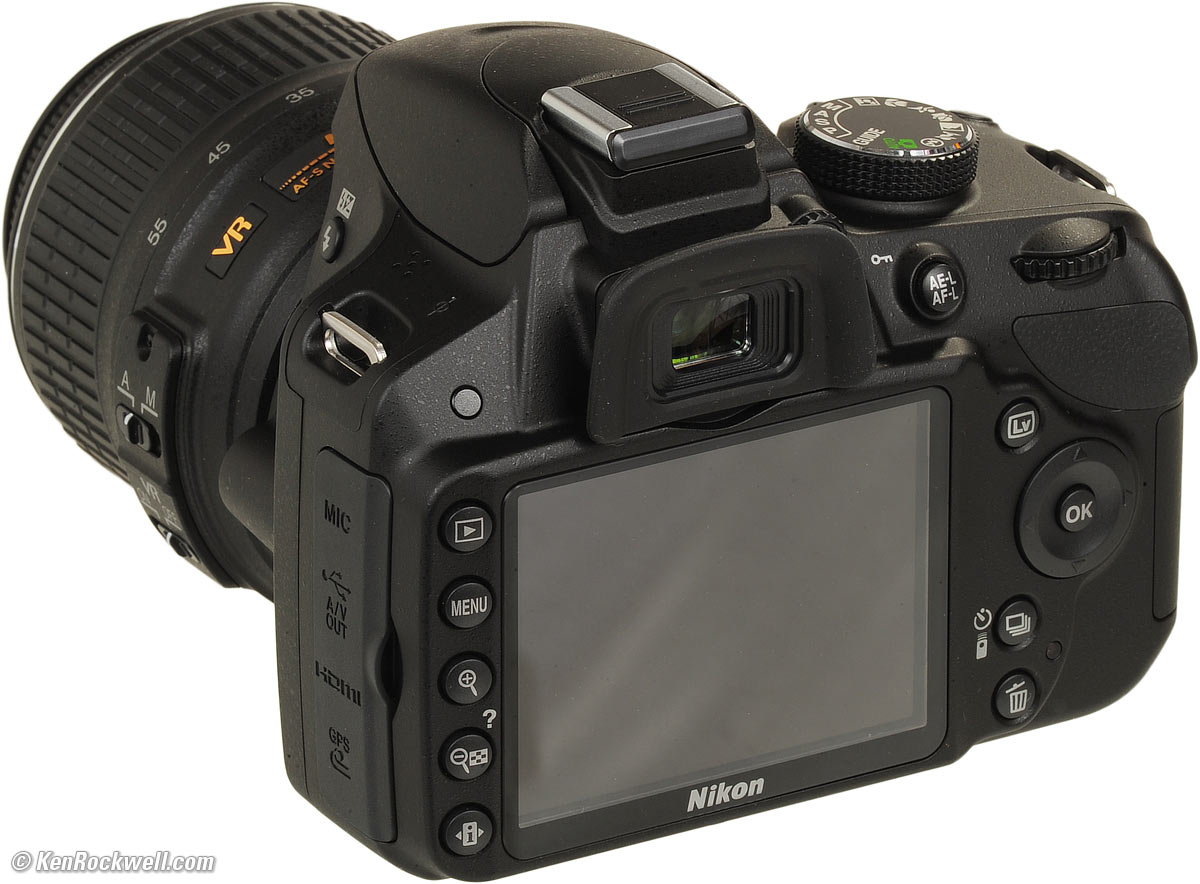 nikon d3200 vs d5000