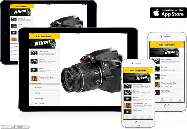 Nikon D3400 Users Guide App