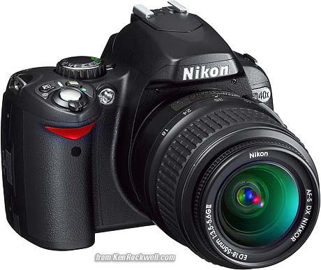 nikon d40x digital slr camera