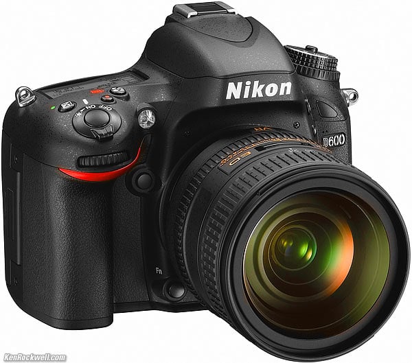 Nikon D600 versus D700