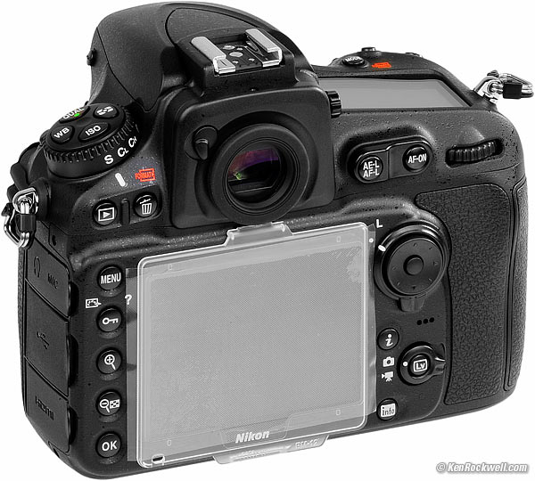 Nikon D810 and BM-12 monitor cover