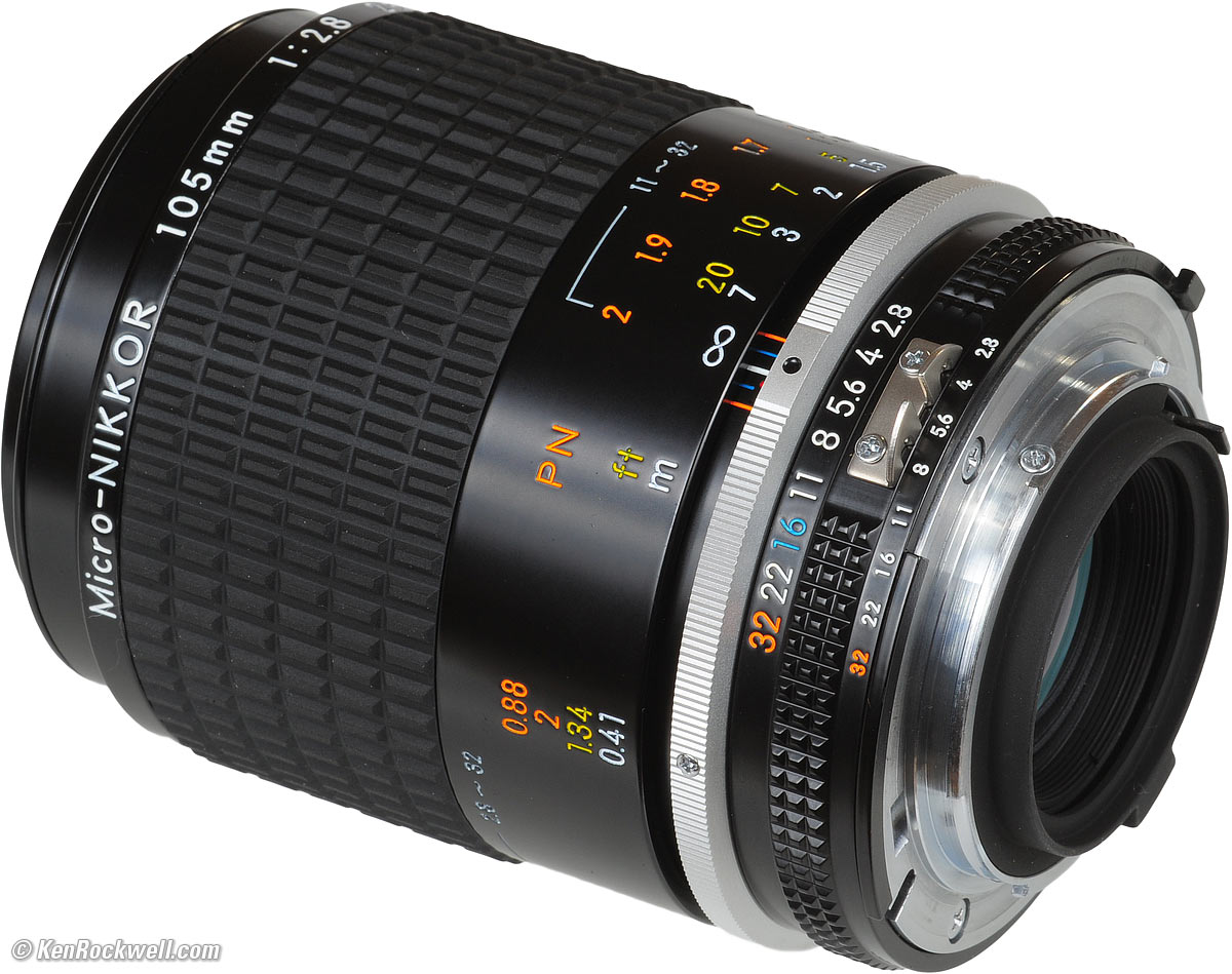 美品】Nikon AI Micro-Nikkor 105mm f/2.8S-
