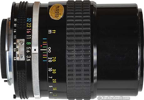 Nikon 135mm f/3.5 Review