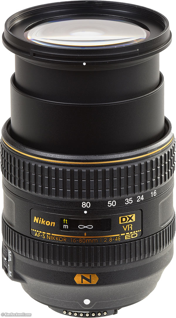 Nikon AF-S DX 16-80F2.8-4E ED VR
