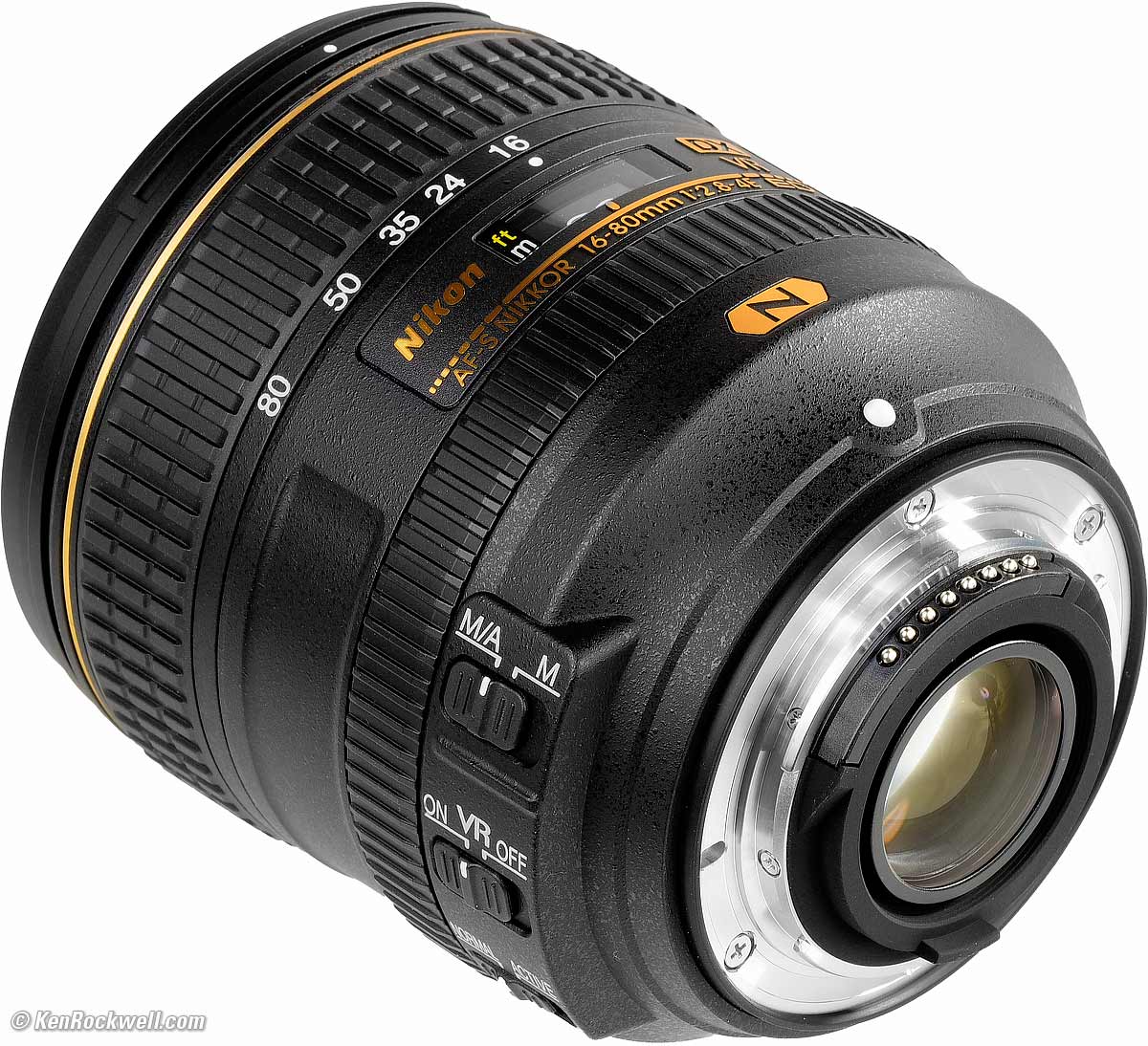 Cámara Nikon D500 DSLR con lente de 16-80 mm