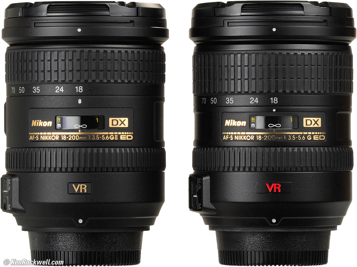 Nikon Nikkor 18-200mm f/3.5-5.6G VR AND VR II SHIELD PLATE BLACK CIRCLE TAPE 