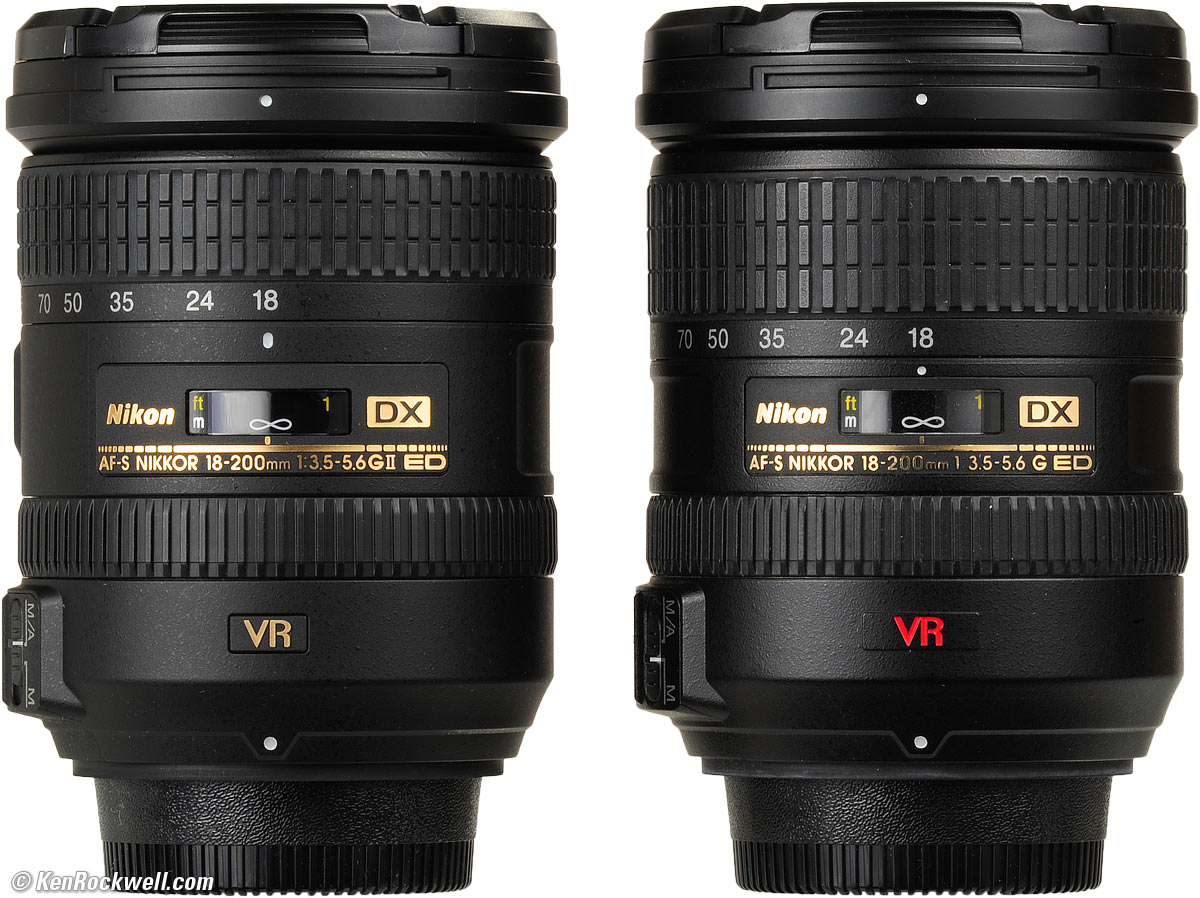 NIKON ニコンNIKKOR 18-200 II ED DX VR