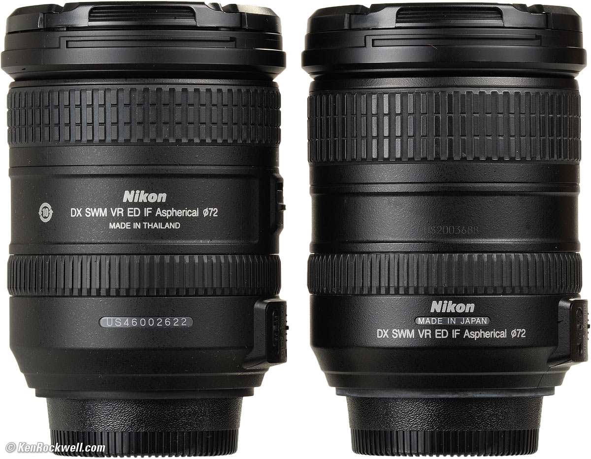 Horizontaal spannend In hoeveelheid Nikon 18-200mm VR II
