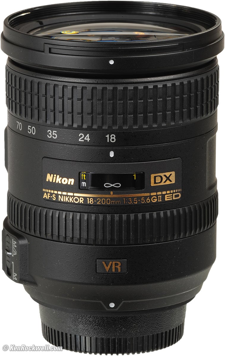 望遠レンズ❤️ニコン DX AF-S Nikkor 18-200mm ED VR - www