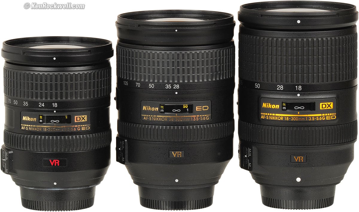 Horizontaal spannend In hoeveelheid Nikon 18-200mm VR II