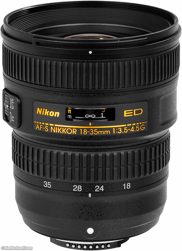 Nikon AF-S NIKKOR 18-35mm f/3.5-4.5G ED…-