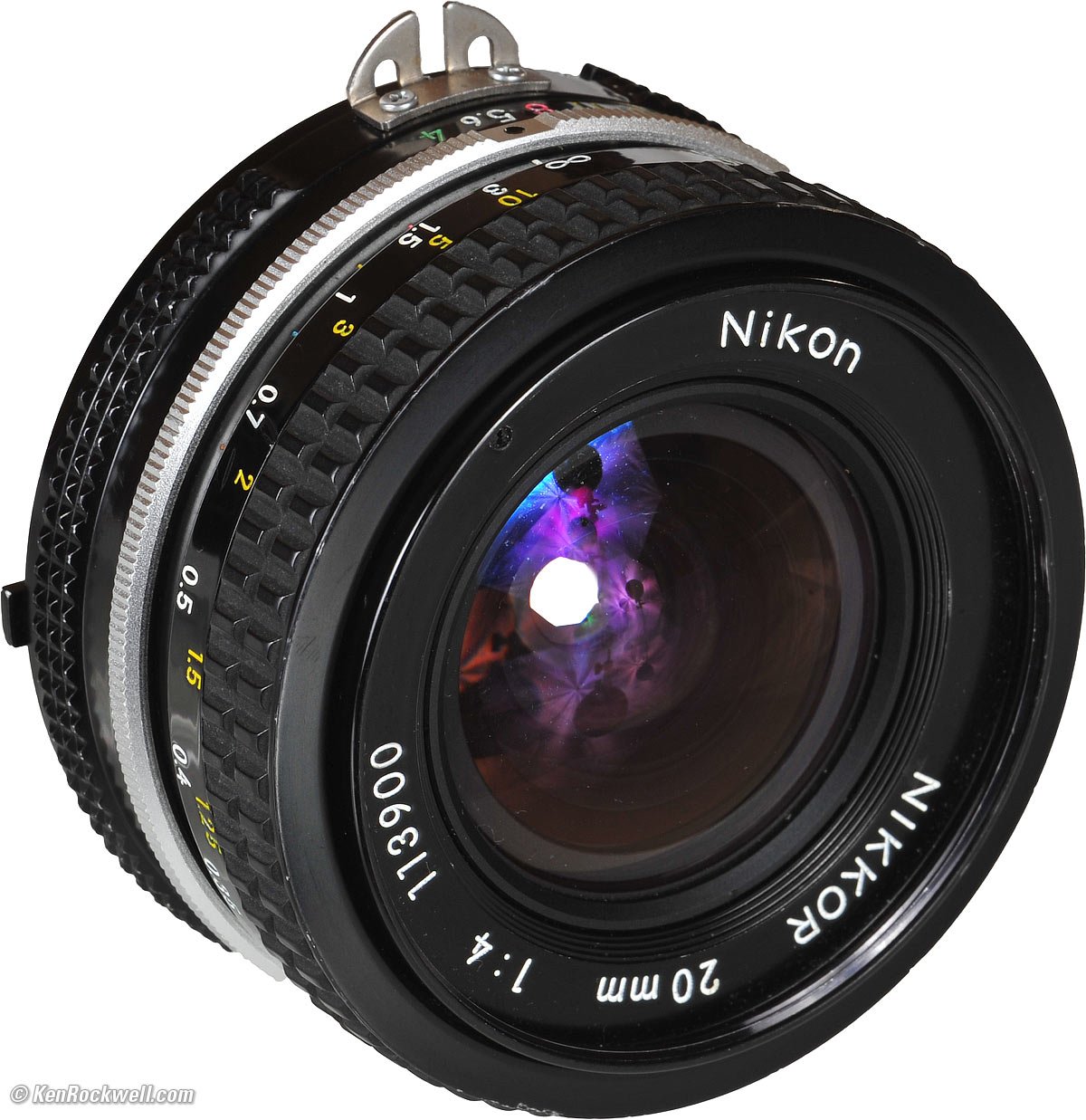 Nikon 20mm f4 Late Non-AI Wide Angle Prime Lens -Clean