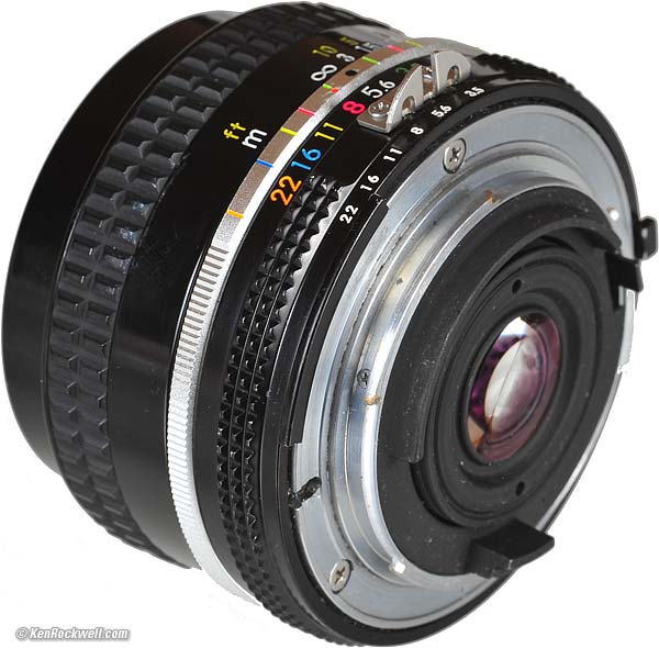 Nikon Ai-s Ais Nikkor 20mm F3.5 - daterightstuff.com