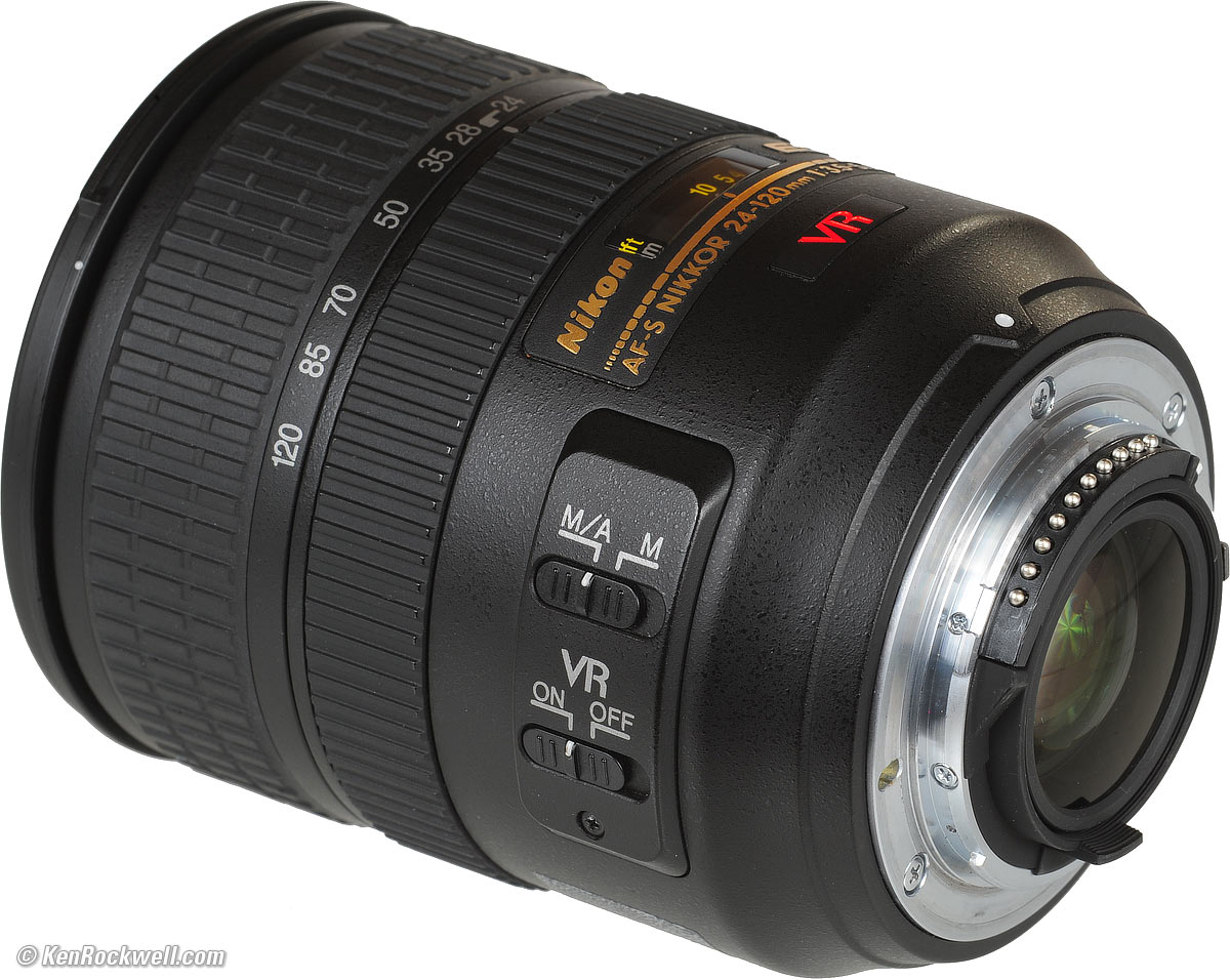 Nikon AF-S 24-120mm f3.5-5.6G ED VR-
