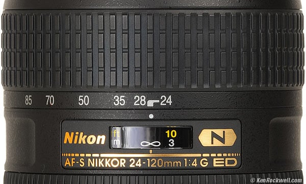 Comprar NIKKOR AF-S 24-120MM F4G ED VR - OBJETIVO NIKON 24-120MM