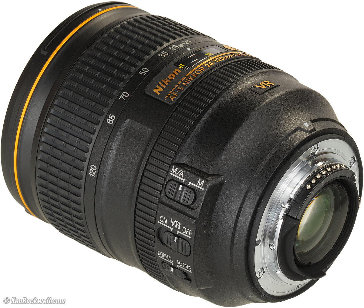 ニコン af-s nikkor 24-120mm f4 g フィルター付きスマホ/家電/カメラ ...