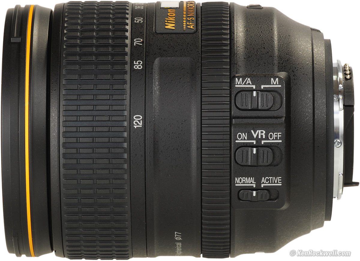 ニコンAF-S NIKKOR 24-120 f/4G ED VR ジャンク-