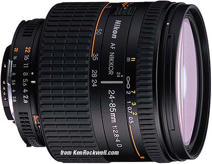 Nikon ニコン AF NIKKOR 24-85mm f2.8-4D-