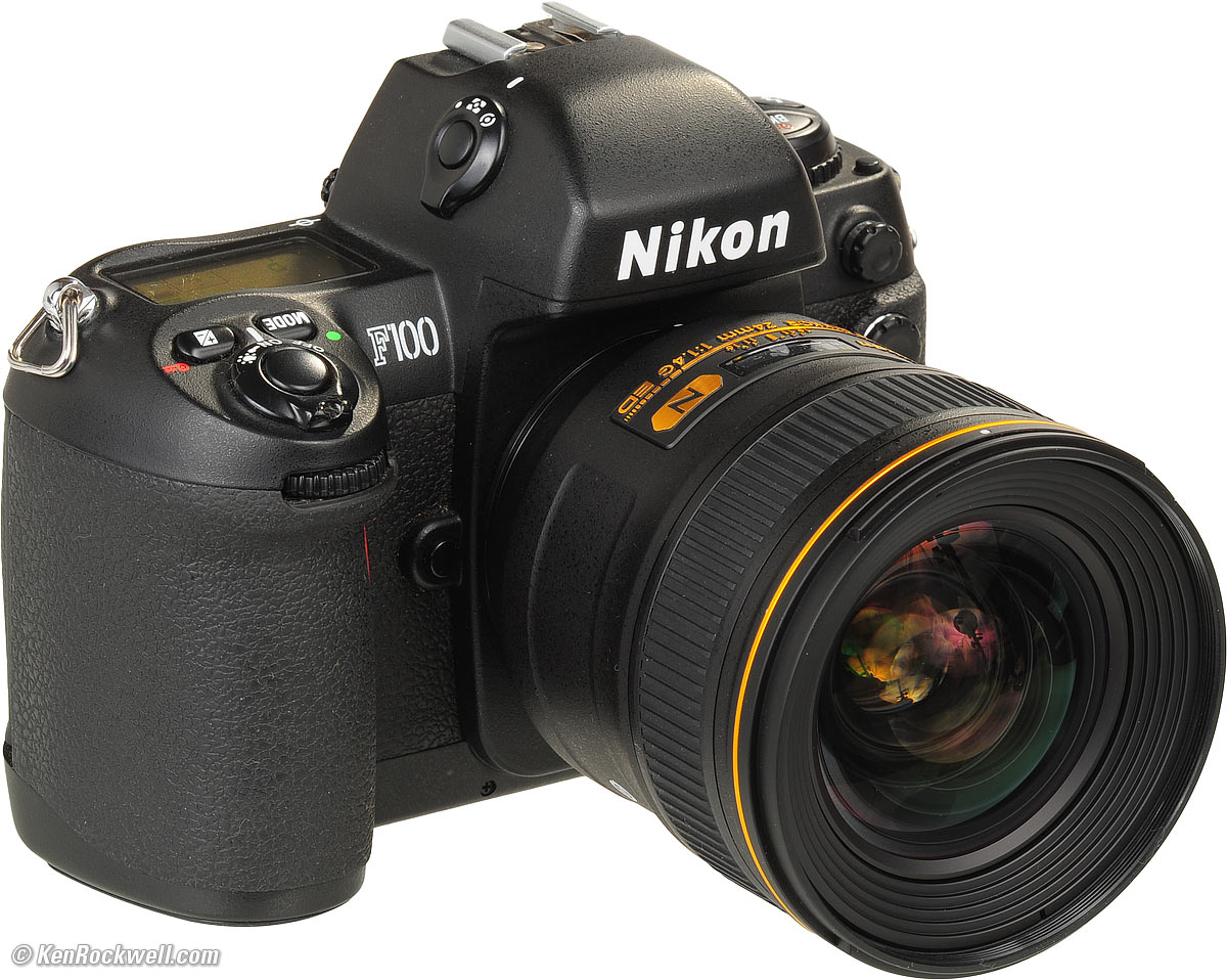ファッションデザイナー Nikon F100 単焦点(MF) ズーム(AF)付 フィルム ...