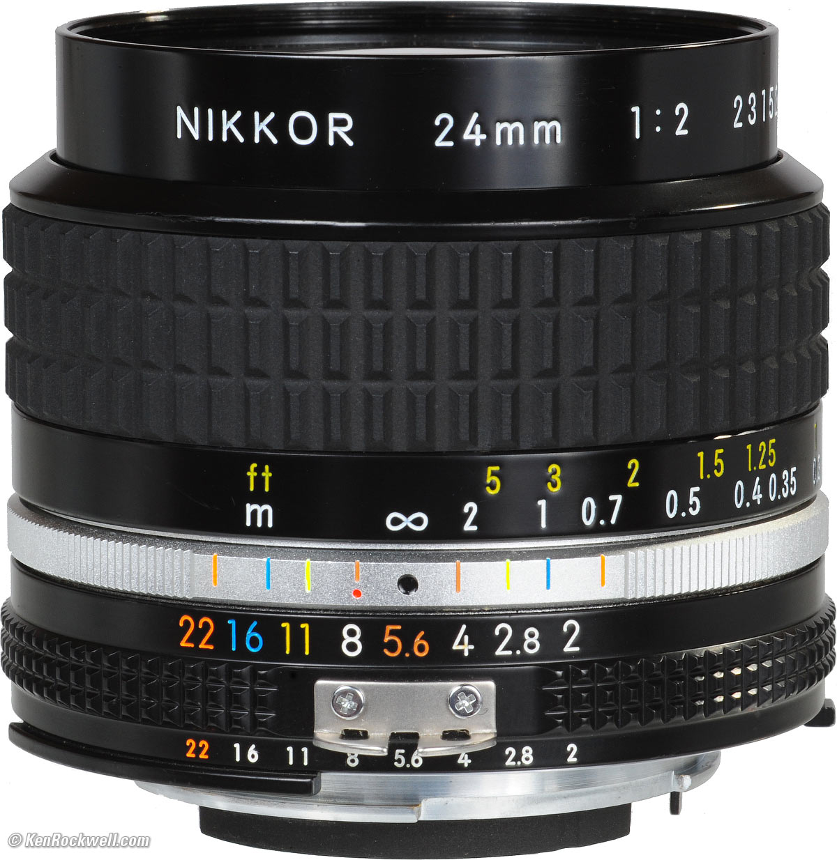 フード付き美品 Nikon Ai NIKKOR 24mm F/2.8