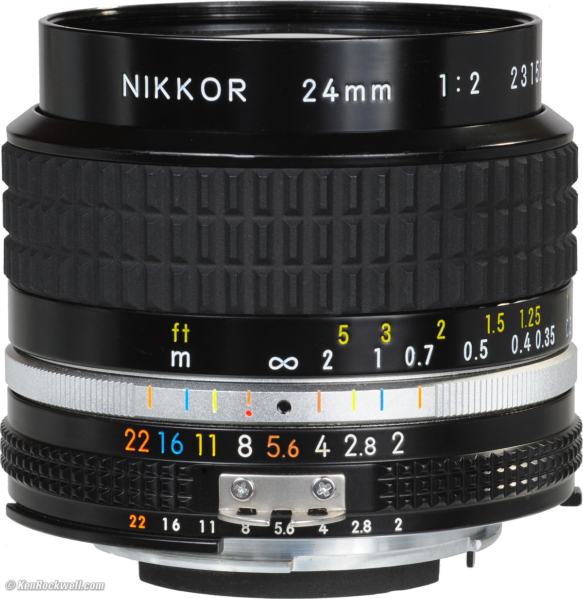 ニコン NIKON ai-s NIKKOR 24mm f2.8 - レンズ(単焦点)