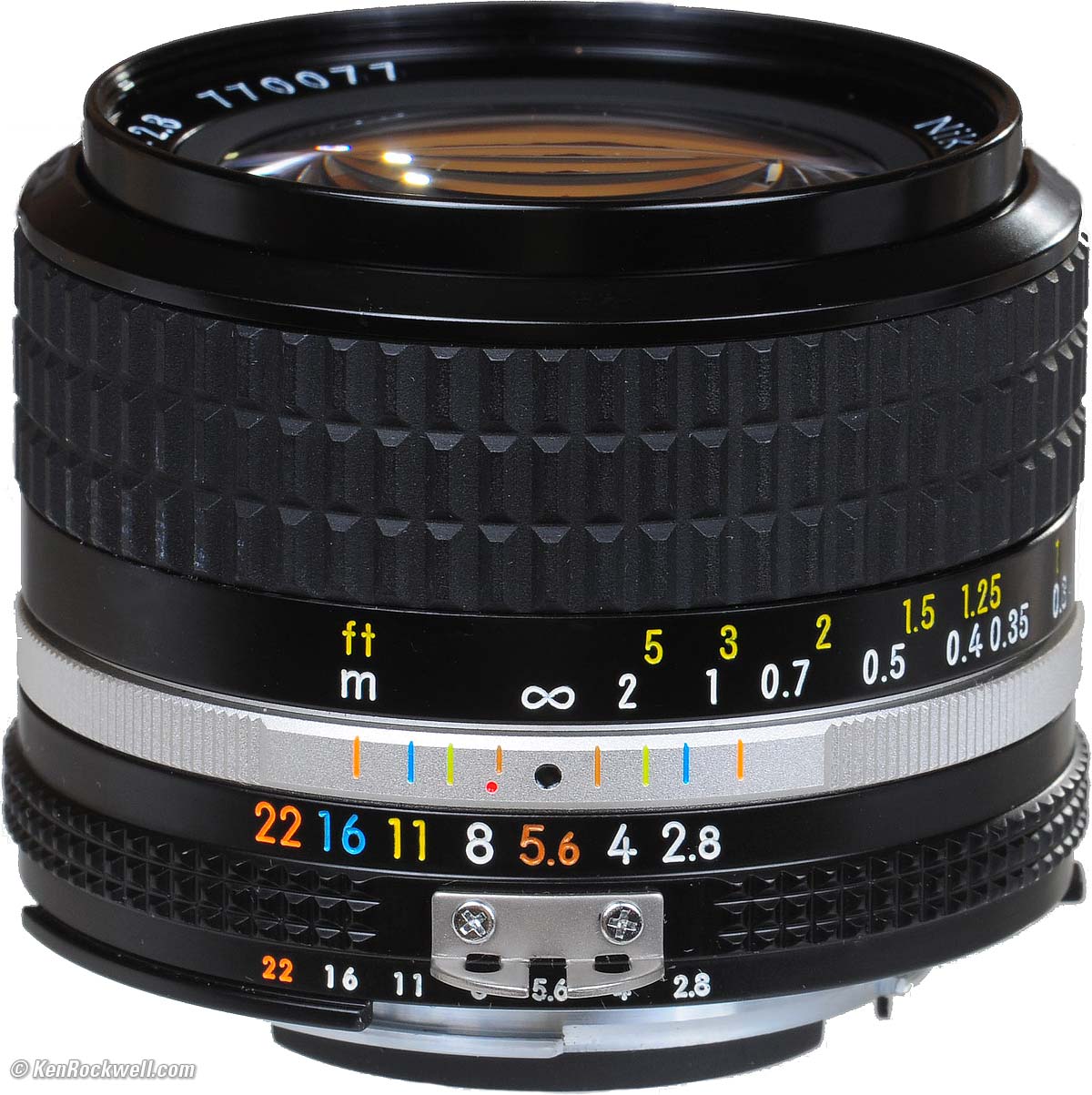 【動作好調】 Nikon ニコン AI-S 24mm F2.8 レンズ カメラ