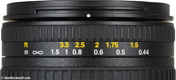 Nikon 28-200mm G Focus Ring
