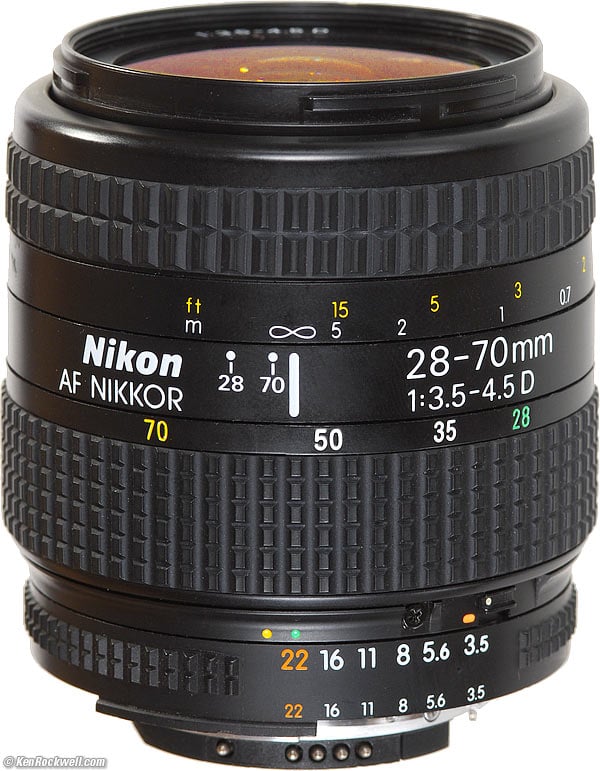 Nikon 28-70mm f/3.5-4.5
