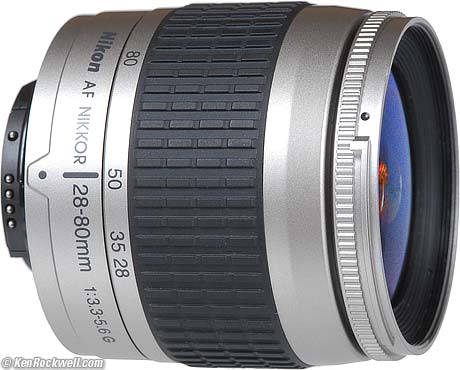AF Zoom Nikkor 28-80mm F3.3-5.6G-