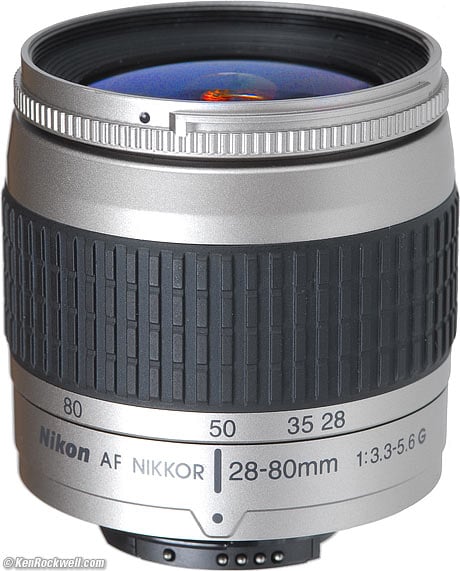 Nikon 28-80mm f/3.3-5.6 G