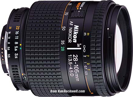Nikon AF NIKKOR 28-105mm 3.5-4.5 D - レンズ(ズーム)