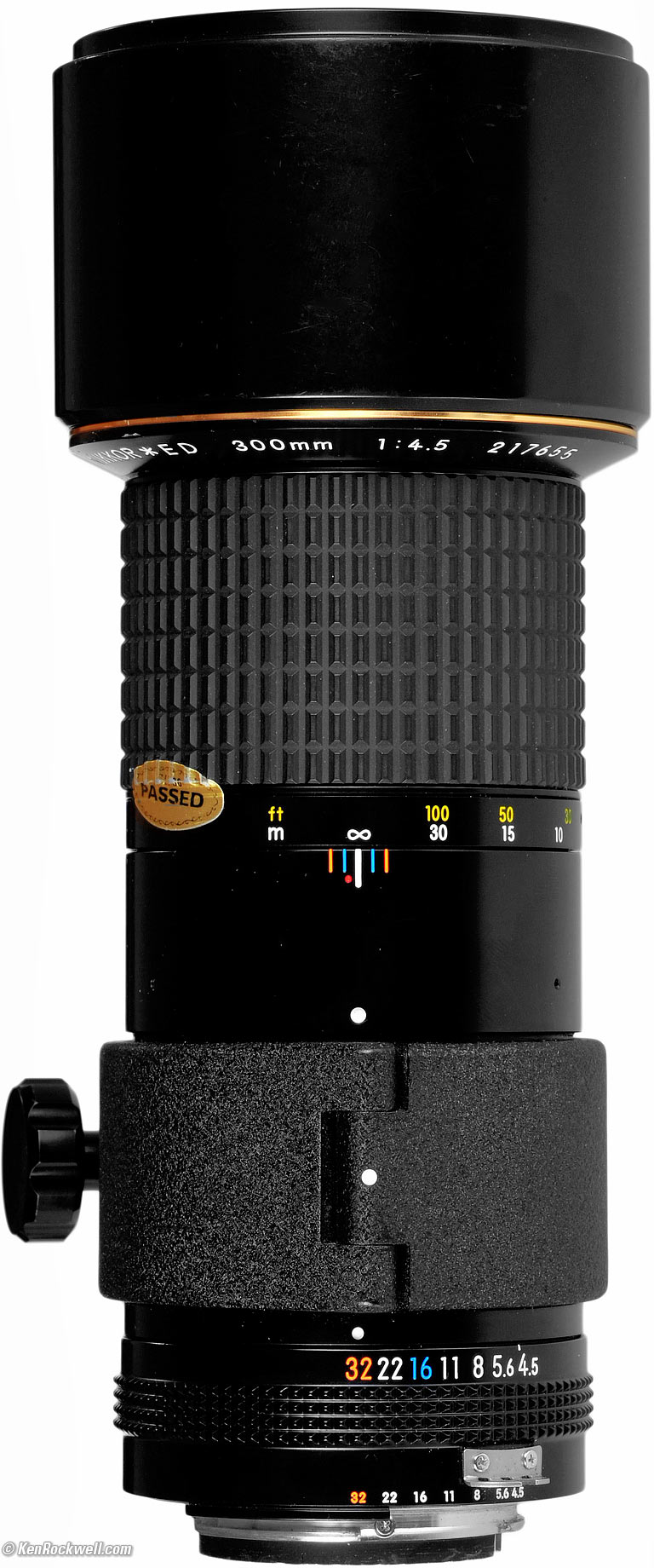 落下水没衝撃などによるもの★極上品・希少★ニコン Nikon Nikkor ED 300ｍｍ ｆ4.5