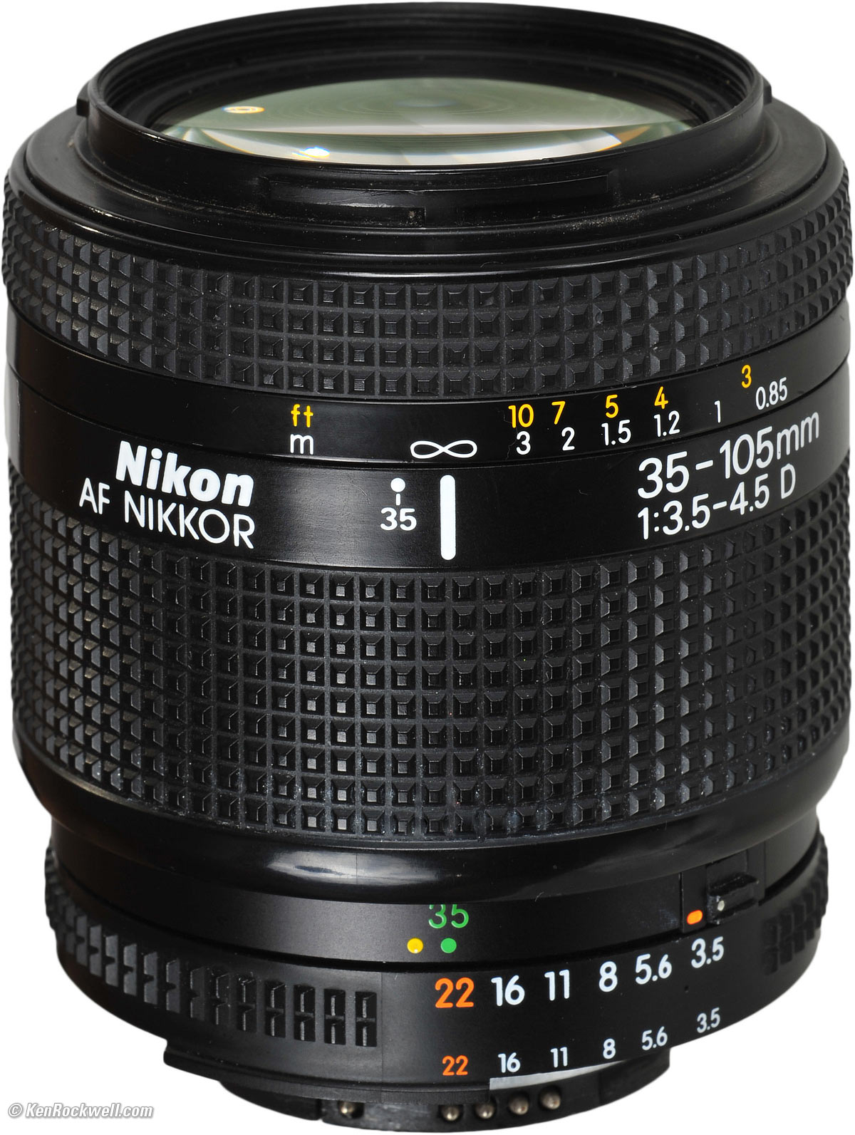 Nikon 35 105mm Af D Review