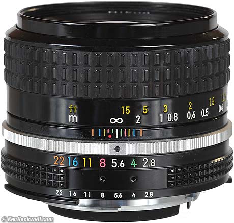 【美品】Nikon Ai NIKKOR 35mm f2.8オールドレンズ