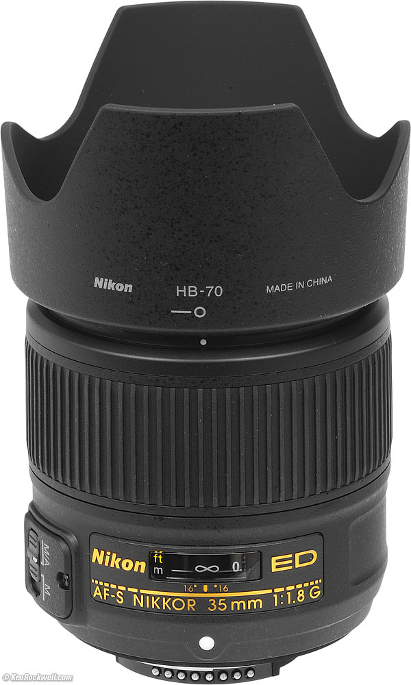 Nikon AF-S 35mm f/1.8 G ED Review Images by Ken Rockwell