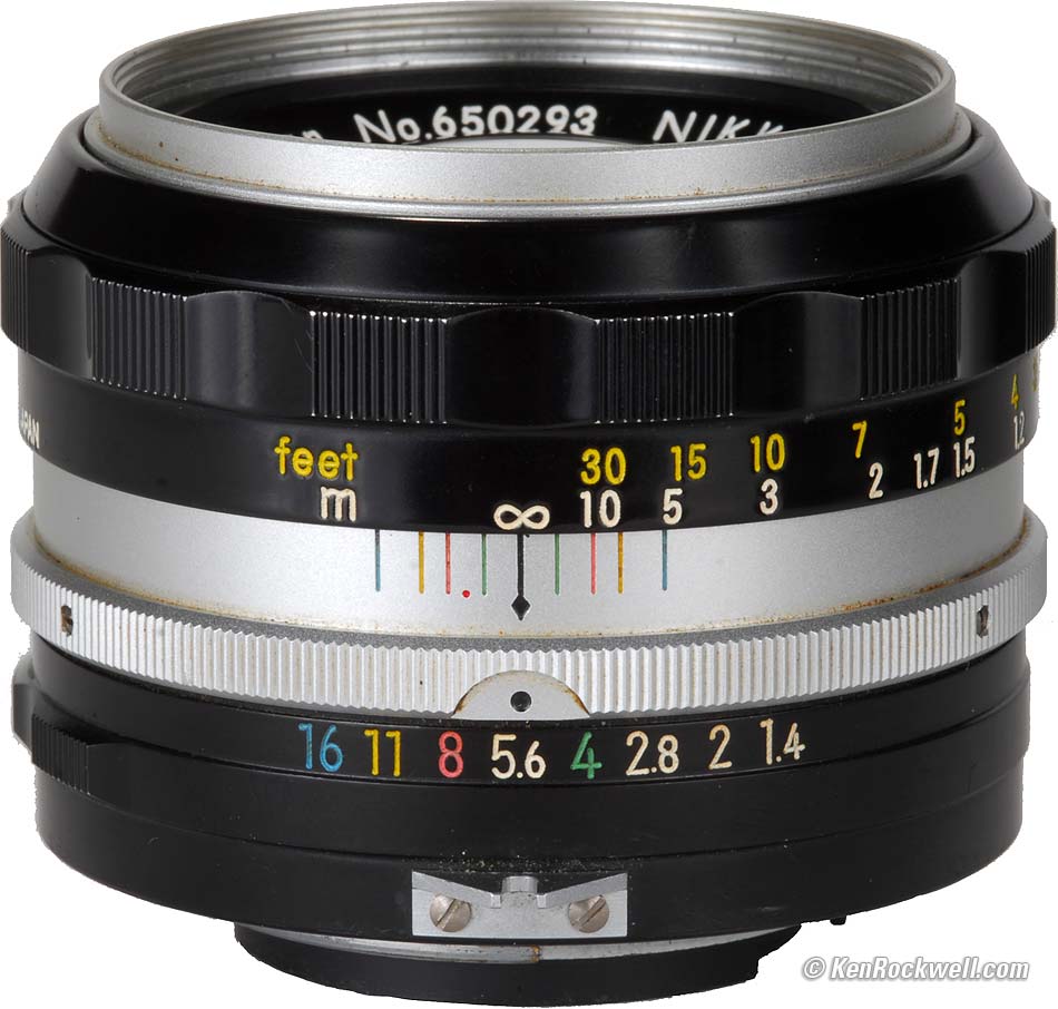 低価超激得Nikon Ai-s NIKKOR 50mm F1.4 単焦点レンズ ND-4 レンズ(単焦点)