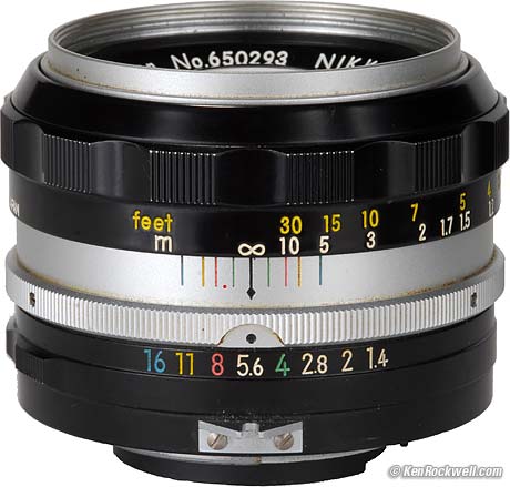 Nikon 50mm f/1.4 non-AI