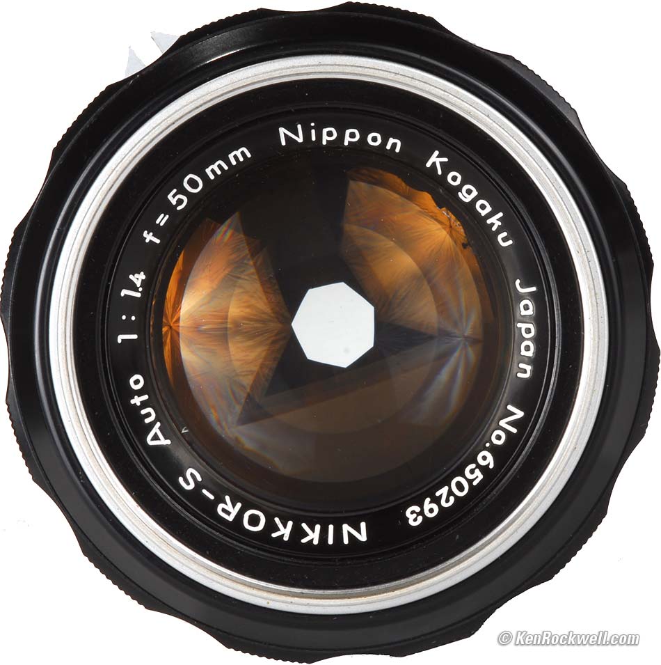 Nikon 50mm f/1.4 NIKKOR-S Auto