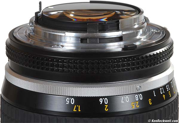 Nikon Ai NIKKOR 50mm f/1.2 （整備品）リアレンズキャップ