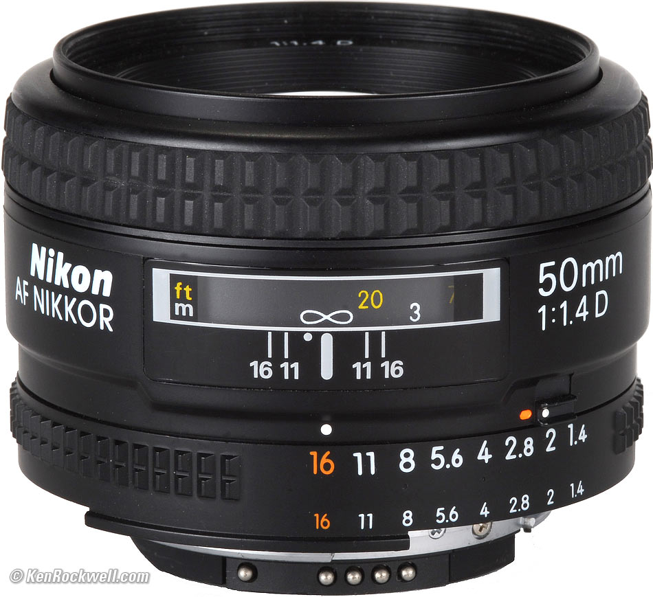 Nikon AF NIKKOR 50mm F1.4
