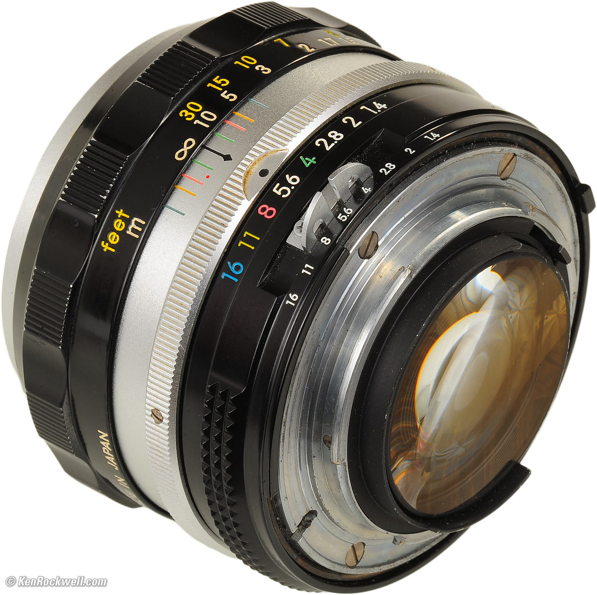 Perfect fitting Follow Focus Gear for NIKON NIKKOR - S 50MM F1.4 lens