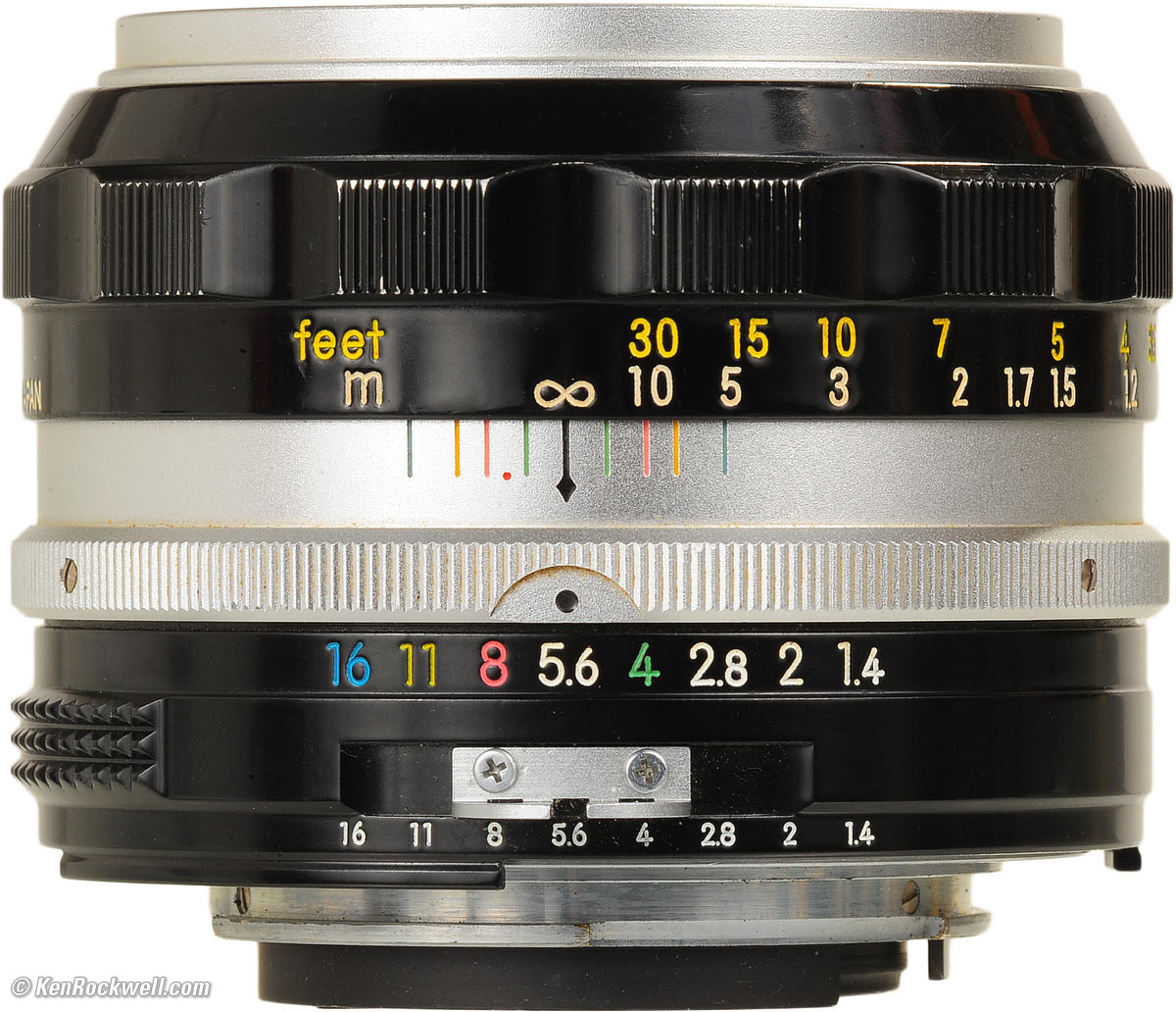 最低価格の 整備済 Nikon F 富士山 NIKKOR-S Auto 50mm f/1.4 フィルム ...