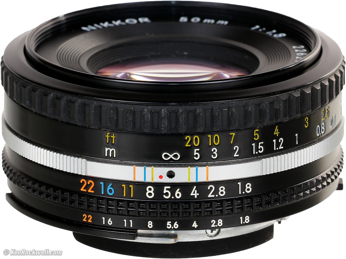 ニコン NIKKOR 50mm f/1.8