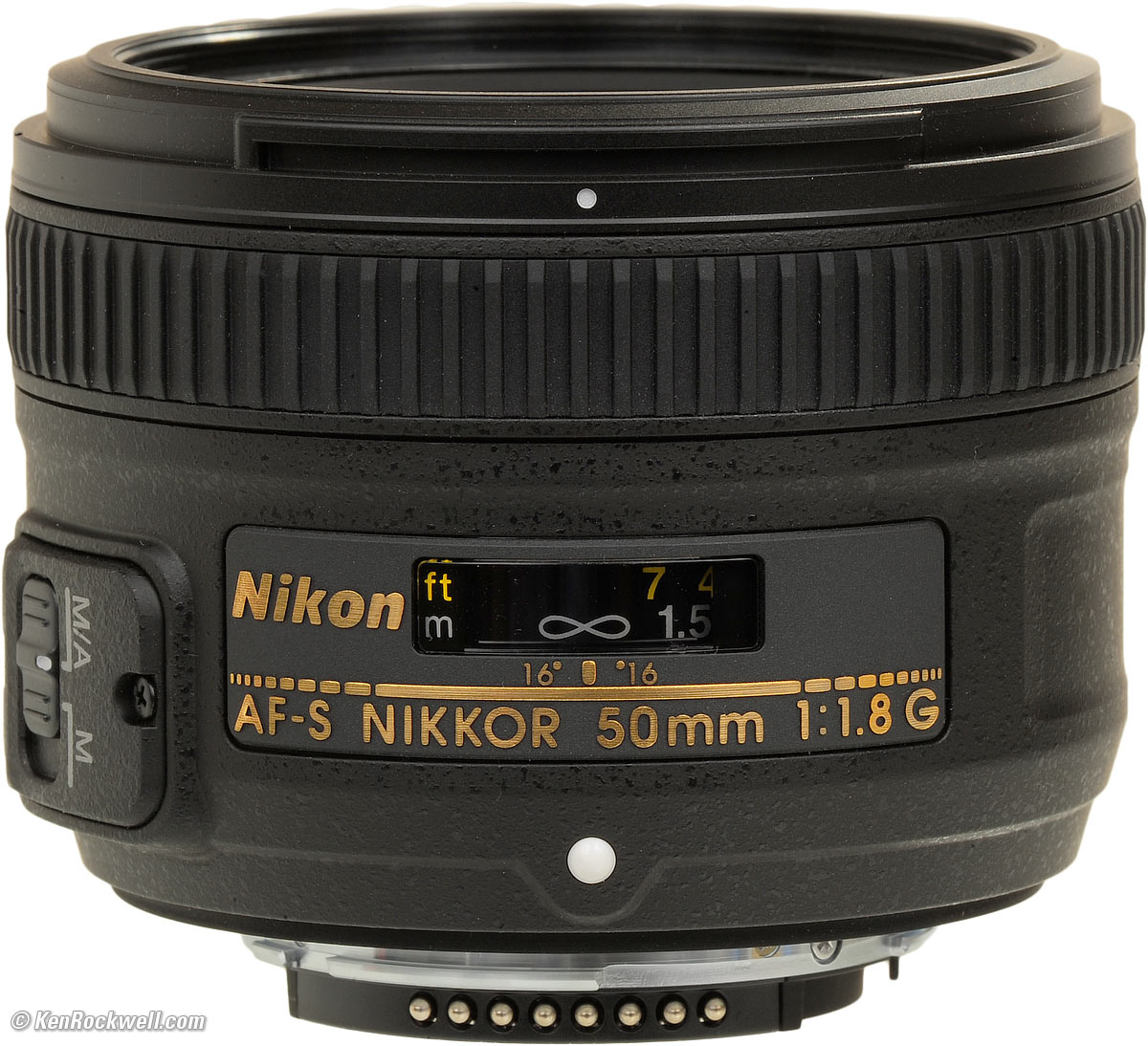 full frame 50mm lens nikon