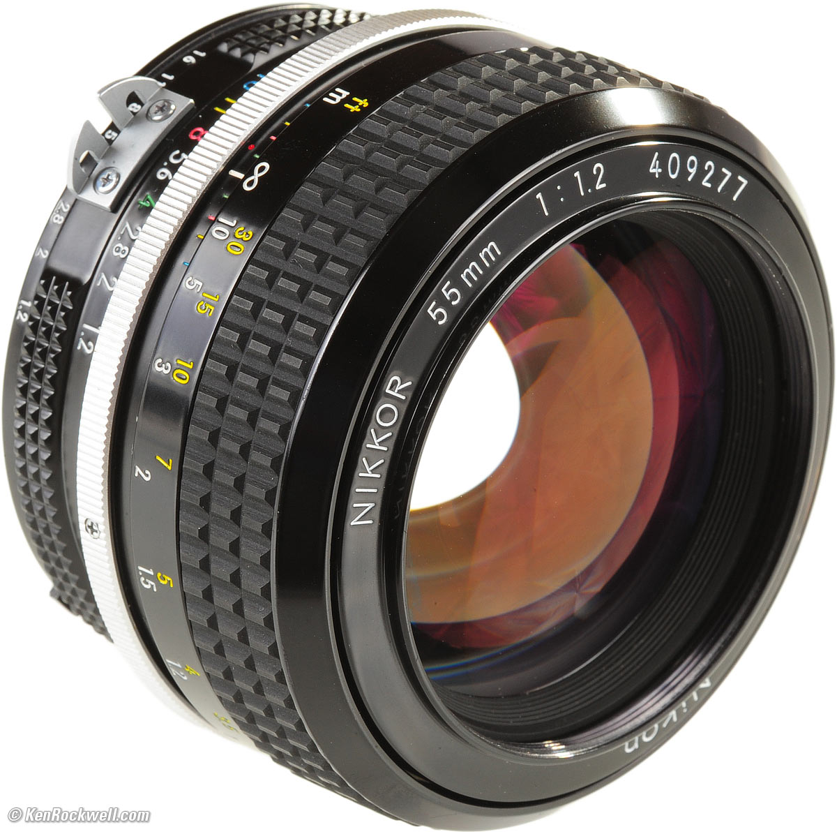 NIKKOR 55mm f1.2 非Ai レンズ(単焦点) カメラ 家電・スマホ・カメラ 激安本物